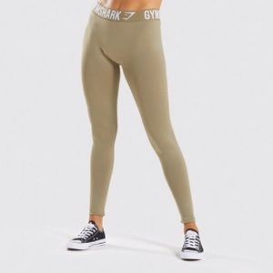 Gymshark Fit olive leggings size small